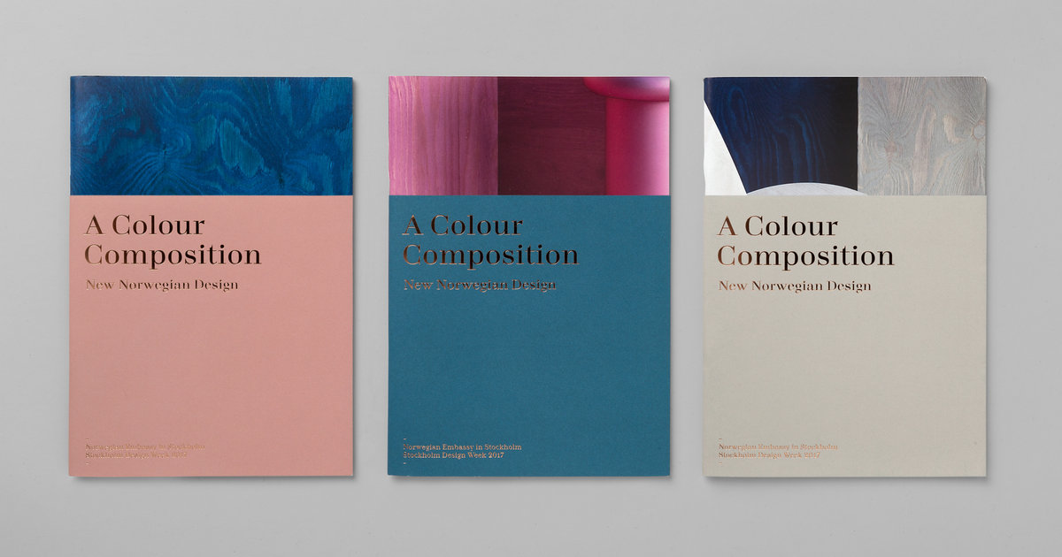 Katalog «A Colour Composition New Norwegian Design» Grafill
