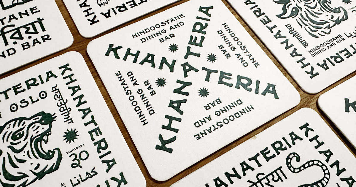Graffil Visuell identitet for Khanateria – Grafill